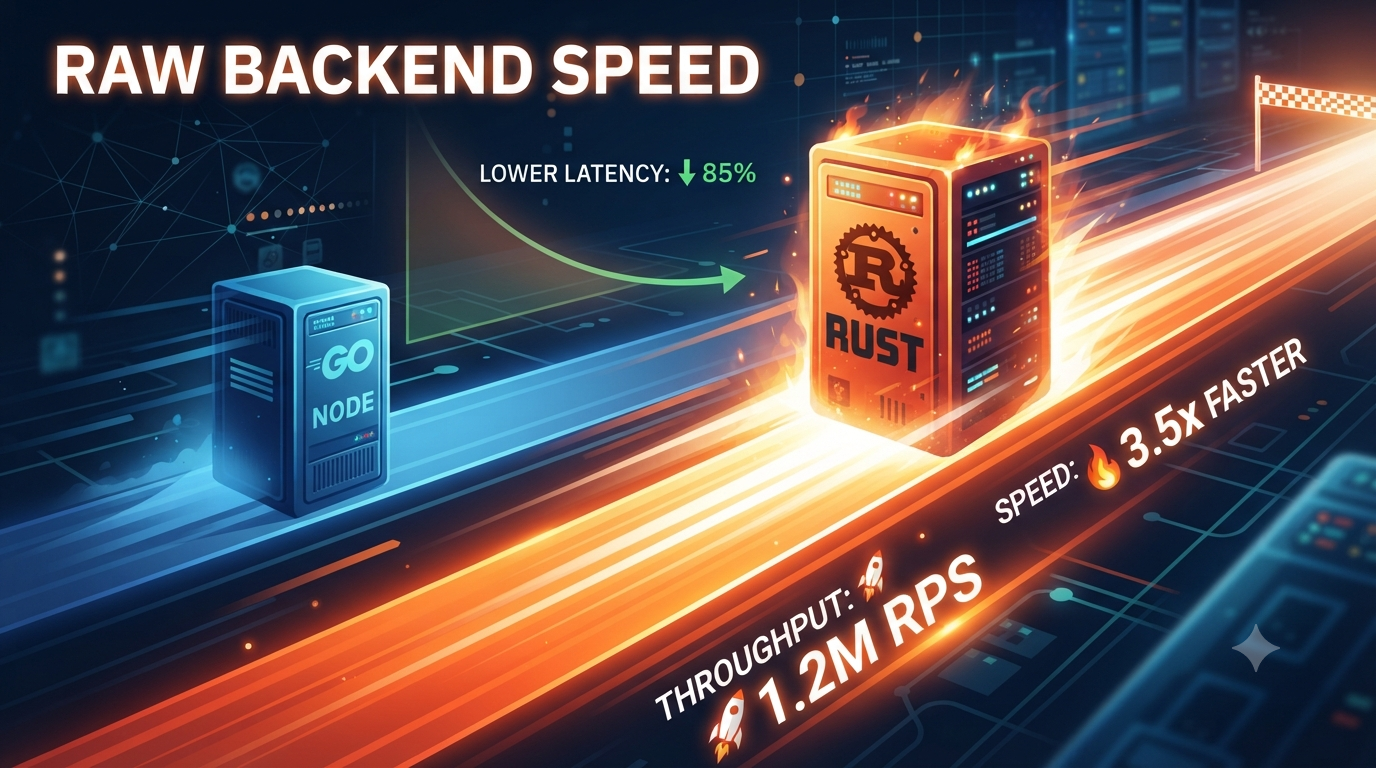 Performance na prática: Um exemplo de real onde o Axum supera o FastAPI