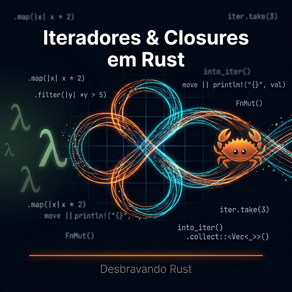 Iteradores e Closures em Rust